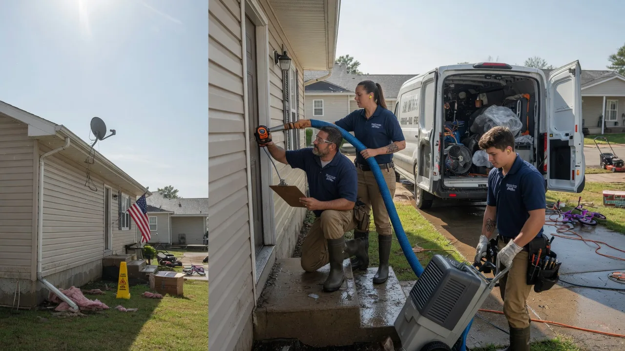 Ceiling Water Damage Restoration in Skidmore, MO near me